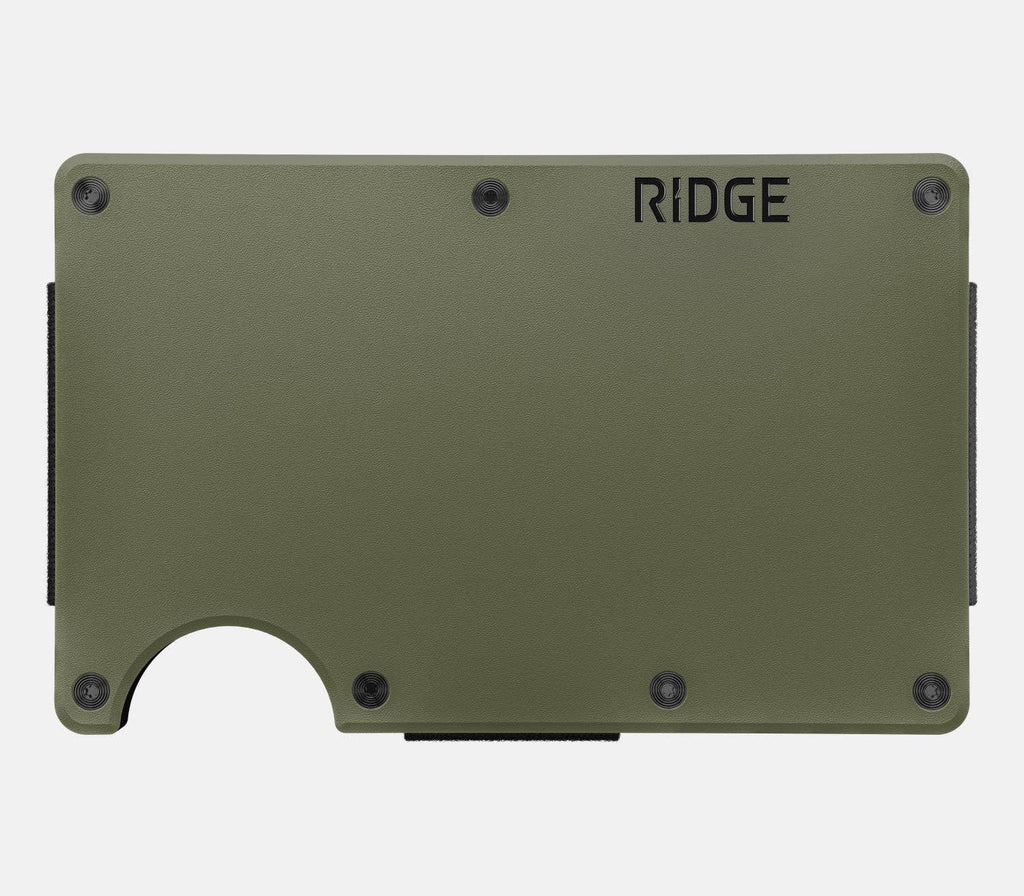 Ridge Wallet 2.0 - Matte Olive