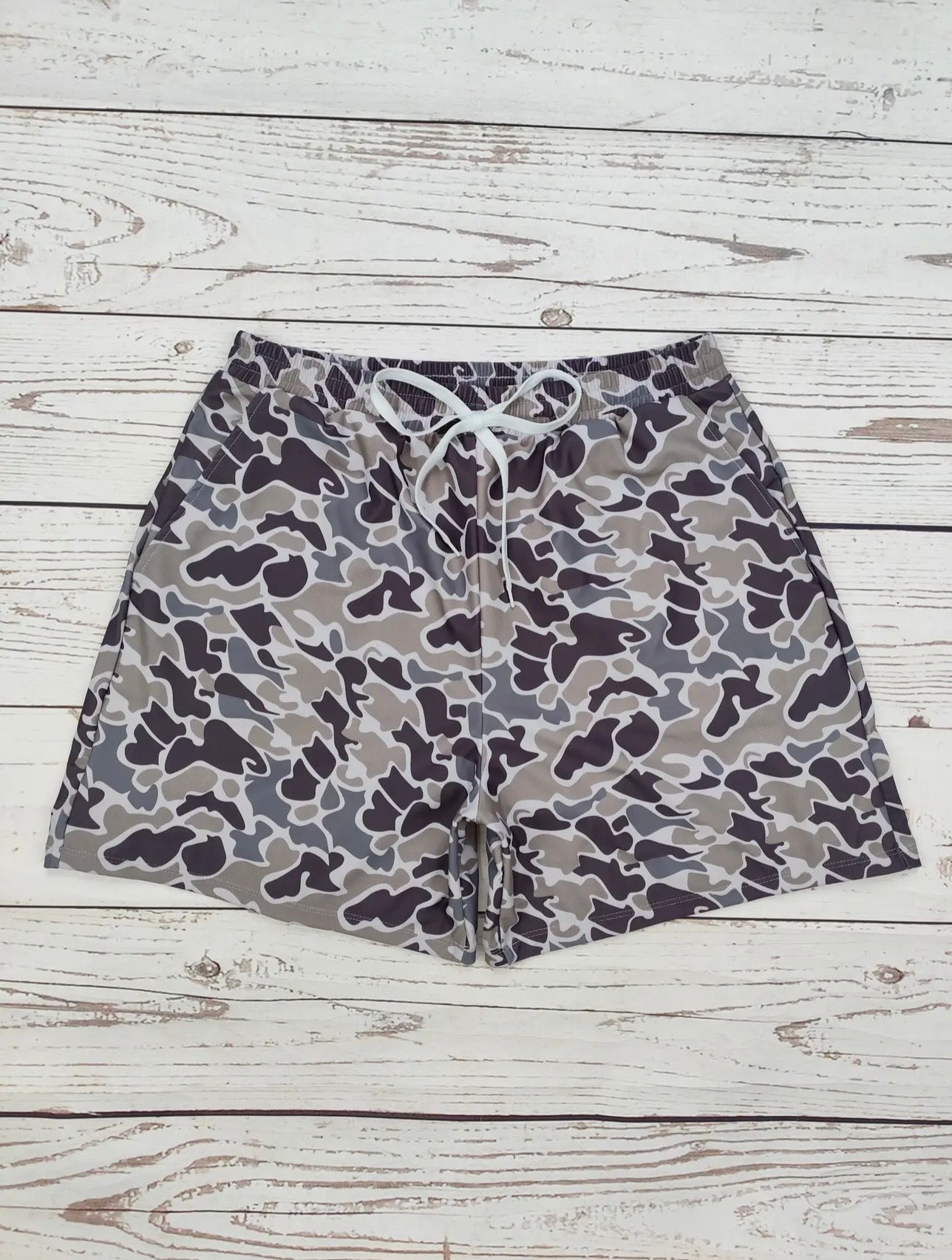MENS CAMO TRUNKS