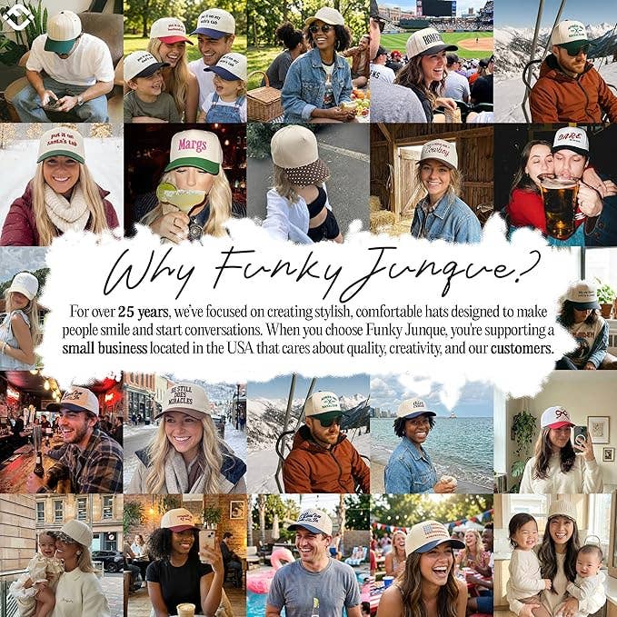 2 Tone Cap: Happy Wife Happy Life - Wood Camo