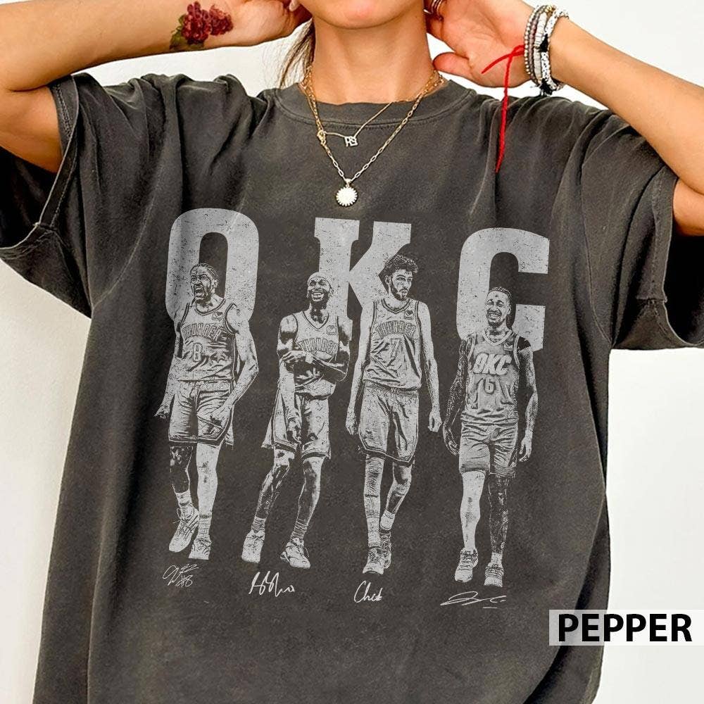 Shai & Chet & JDub Vintage Comfort Basketball Tee