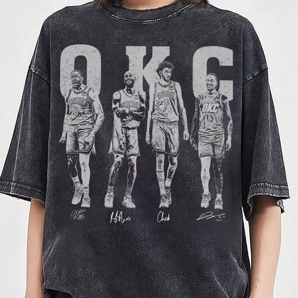 Shai & Chet & JDub Vintage Comfort Basketball Tee
