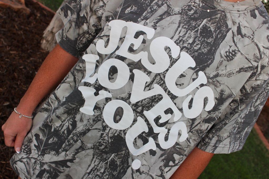 JESUS LOVES YOU LMTD EDITION CAMO