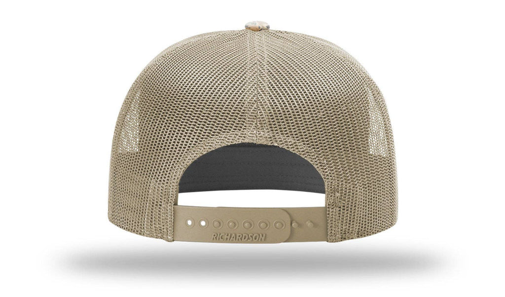 Richardson 168P Printed 7 Panel Trucker Hat