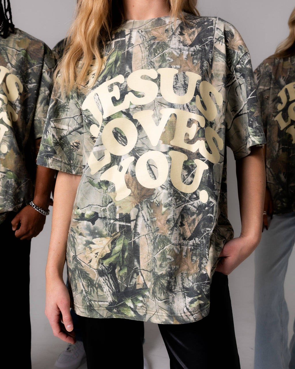 LMTD || Heavyweight Camo Tee || Oversized {Ready To Ship}