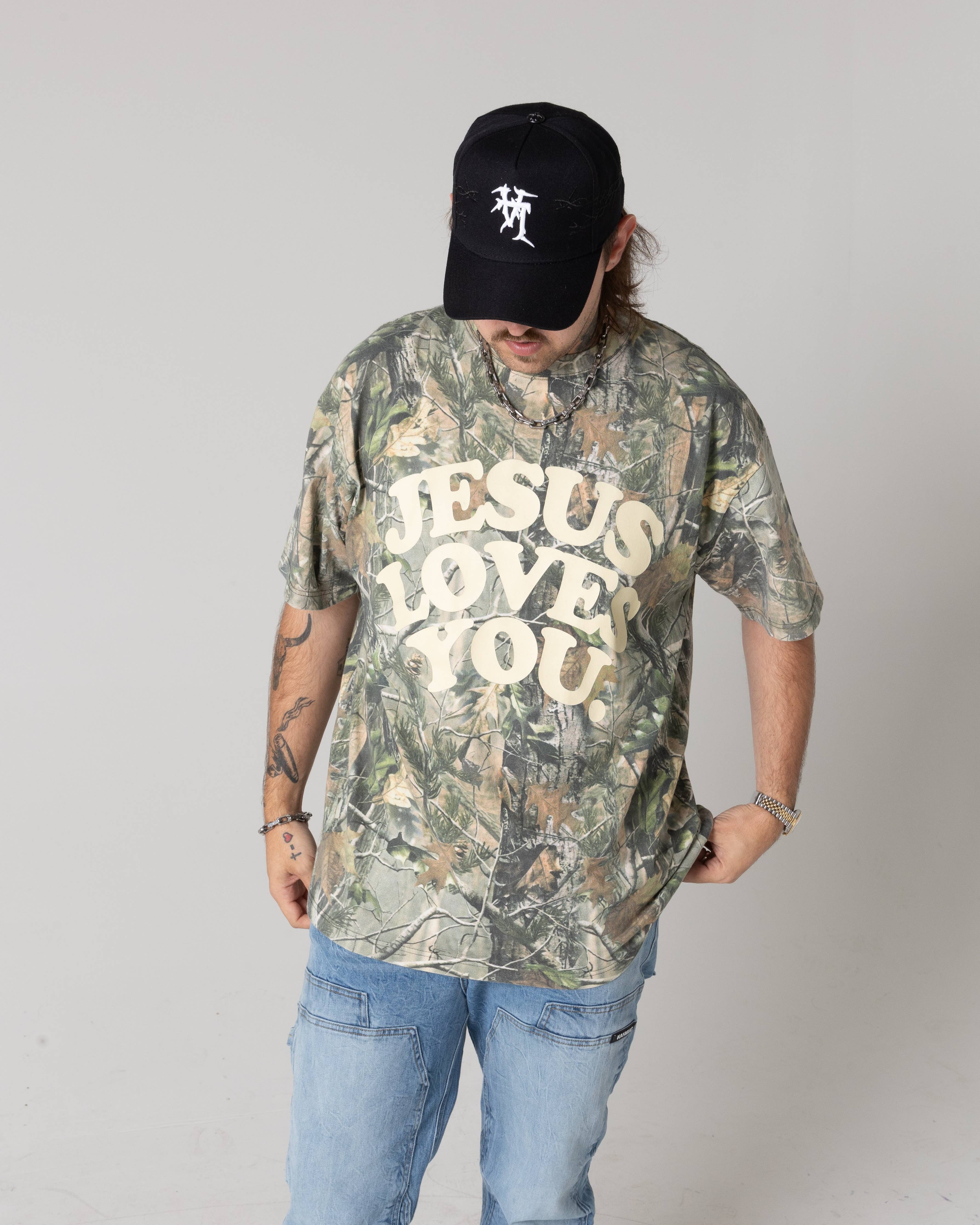 LMTD || Heavyweight Camo Tee || Oversized {Ready To Ship}