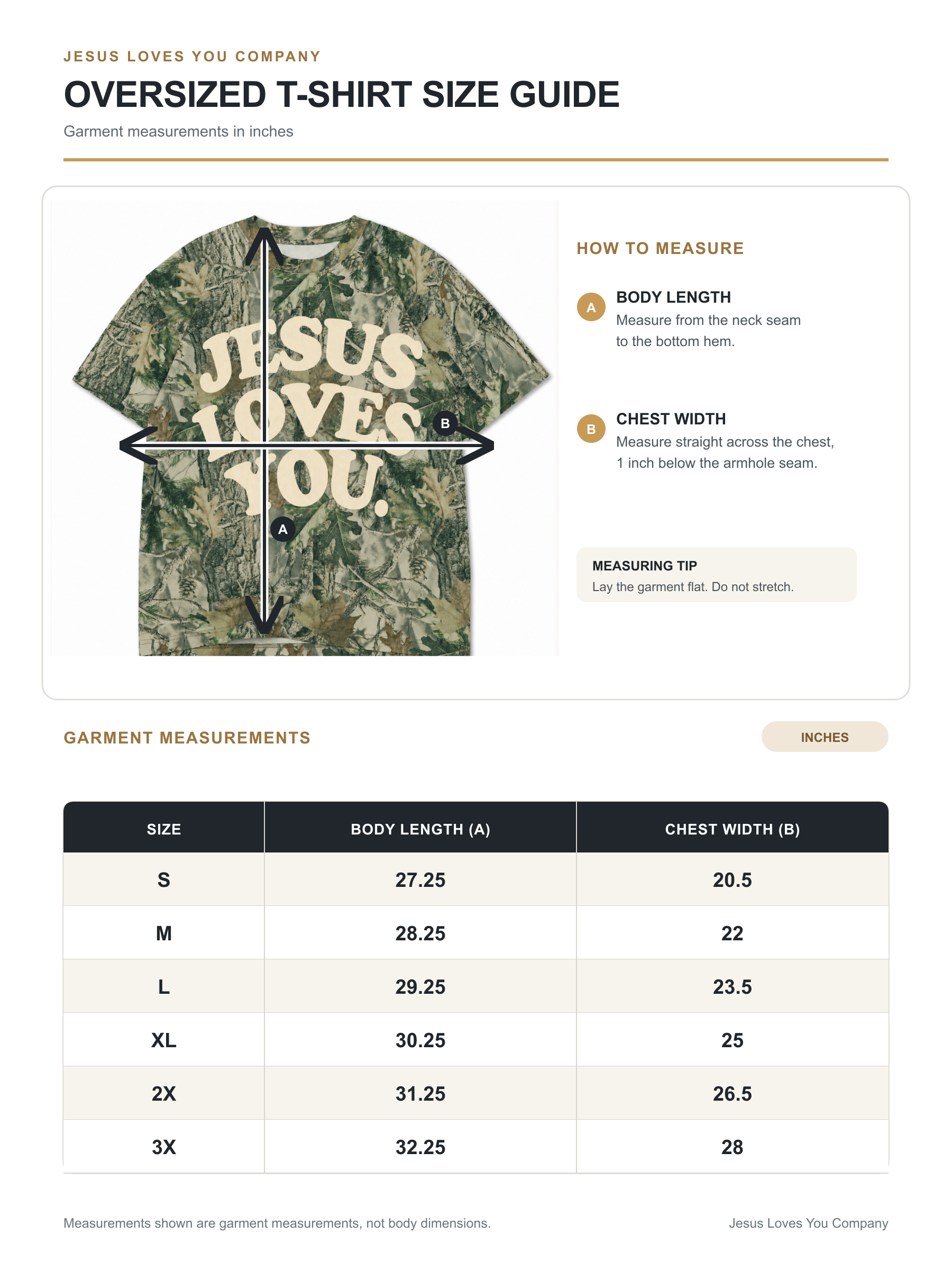 LMTD || Heavyweight Camo Tee || Oversized {Ready To Ship}