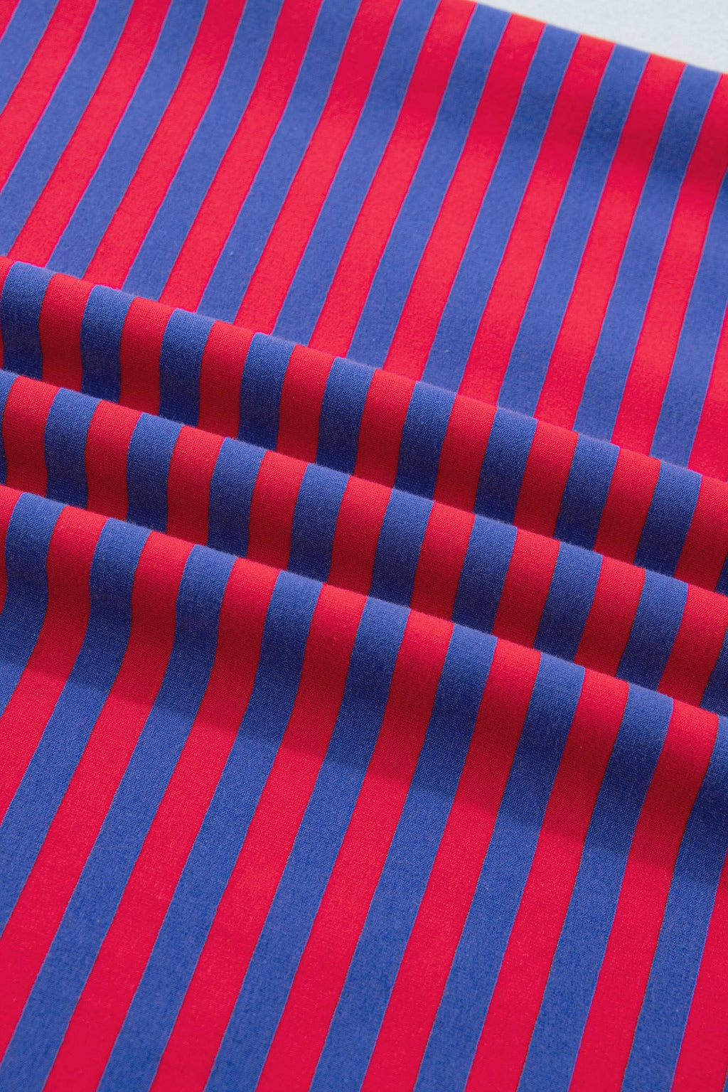 66Plus Striped Short Sleeve Top and Shorts Lounge Set (S-4X)